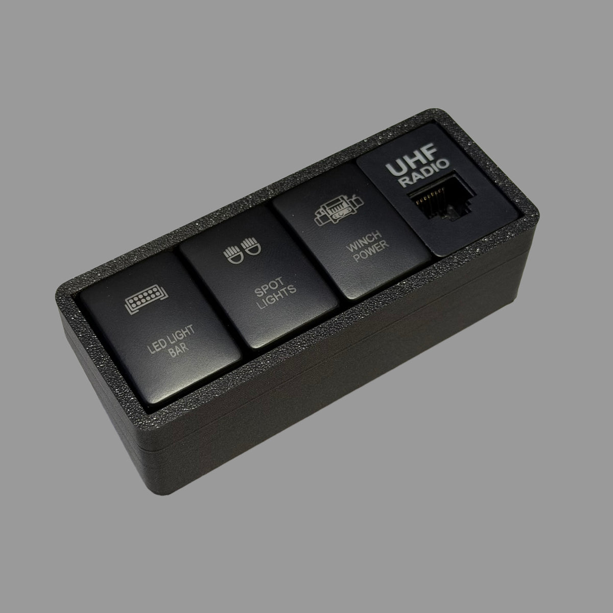 12V Push Button Switch Blue LED