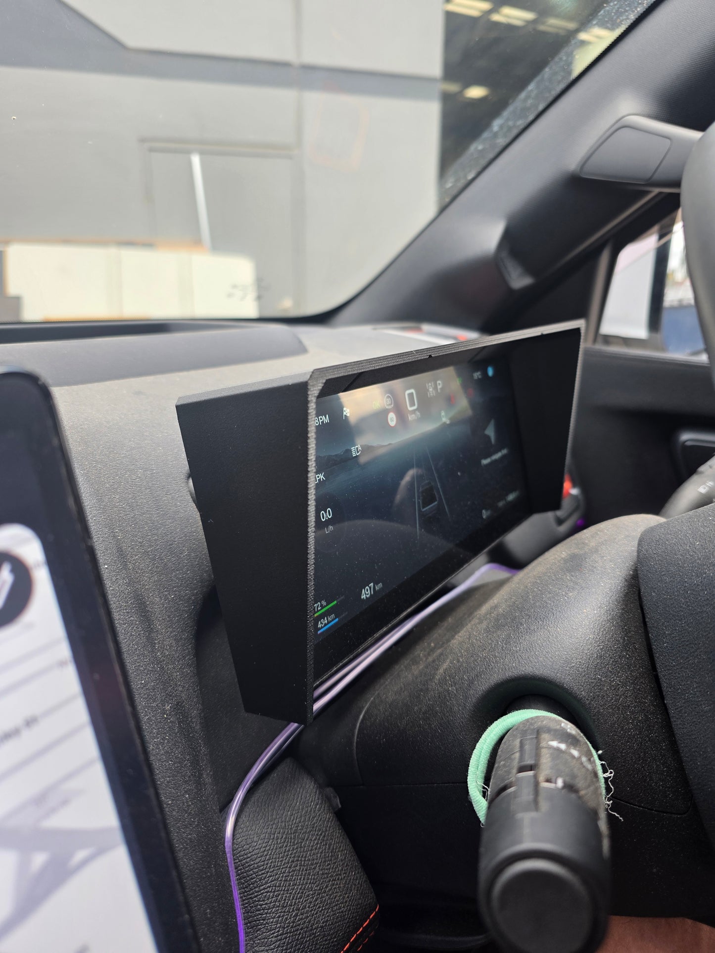 BYD Shark 6 Glare Protector angle view | SimuVerse.AU