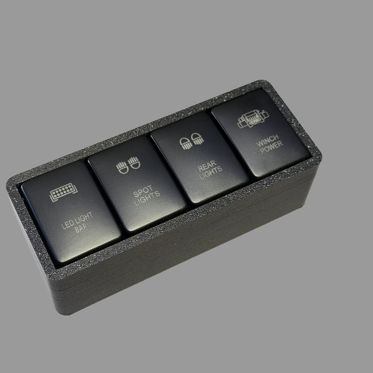 12V Push Button Switch Blue LED