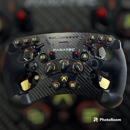 Fanatec Formula Button Cap Pack product shot | SimuVerse.AU