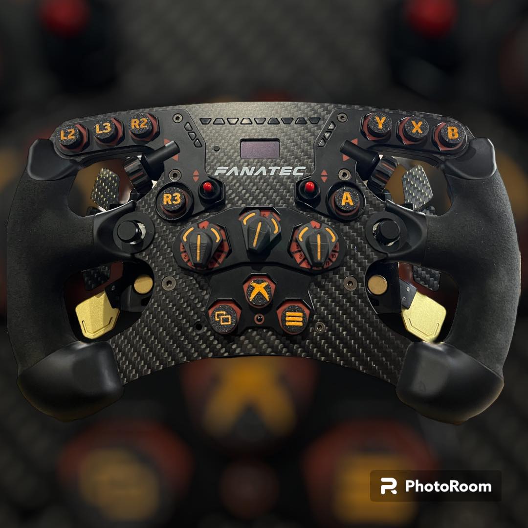 Fanatec Formula Button Cap Pack variety of colours | SimuVerse.AU