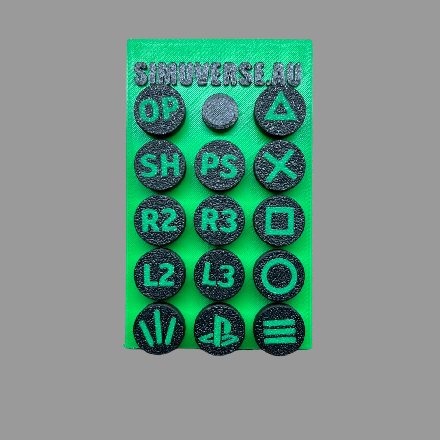 Fanatec PlayStation button caps