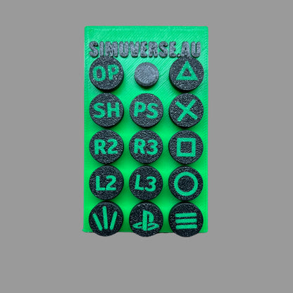 Fanatec PlayStation button caps
