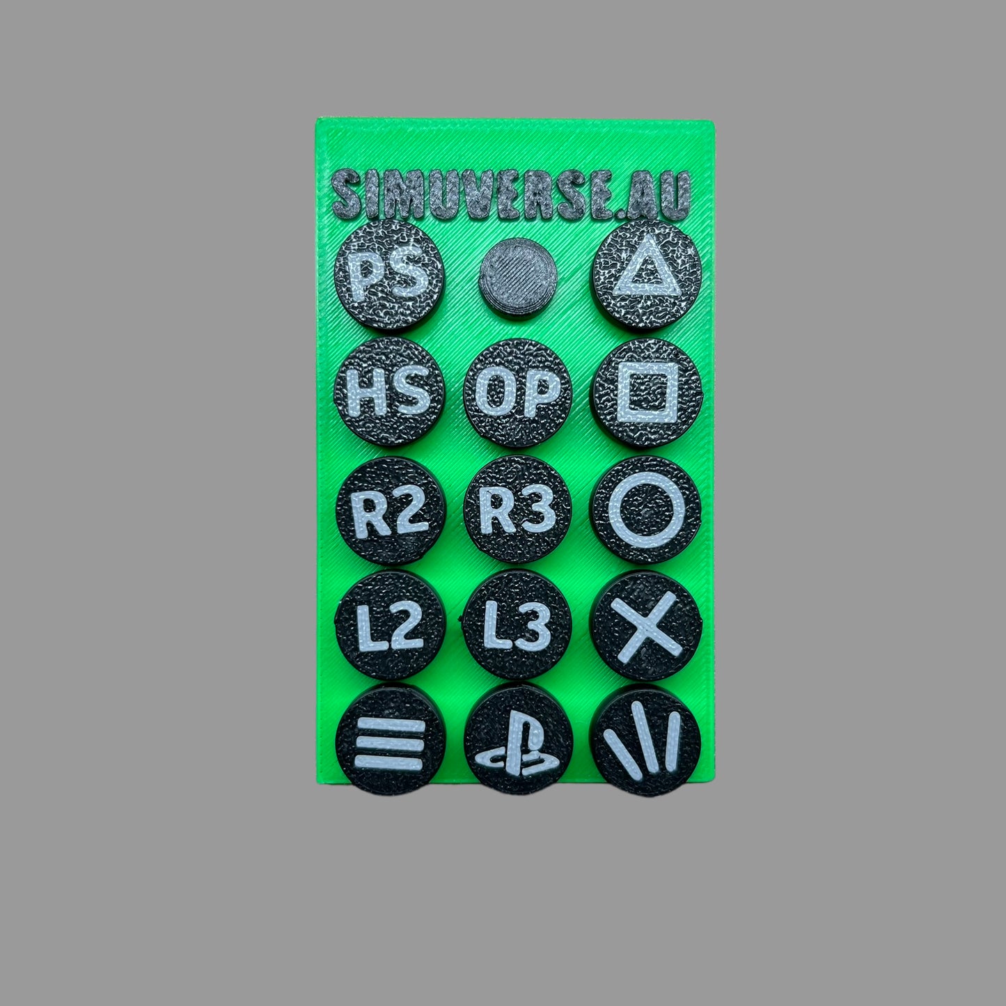 Fanatec PlayStation button caps