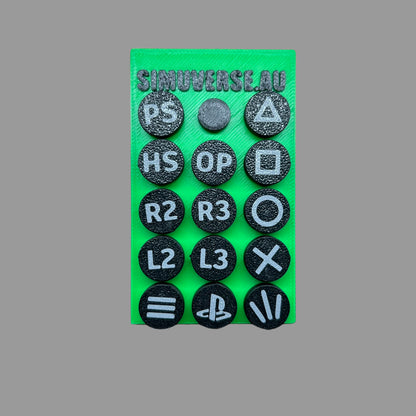 Fanatec PlayStation button caps