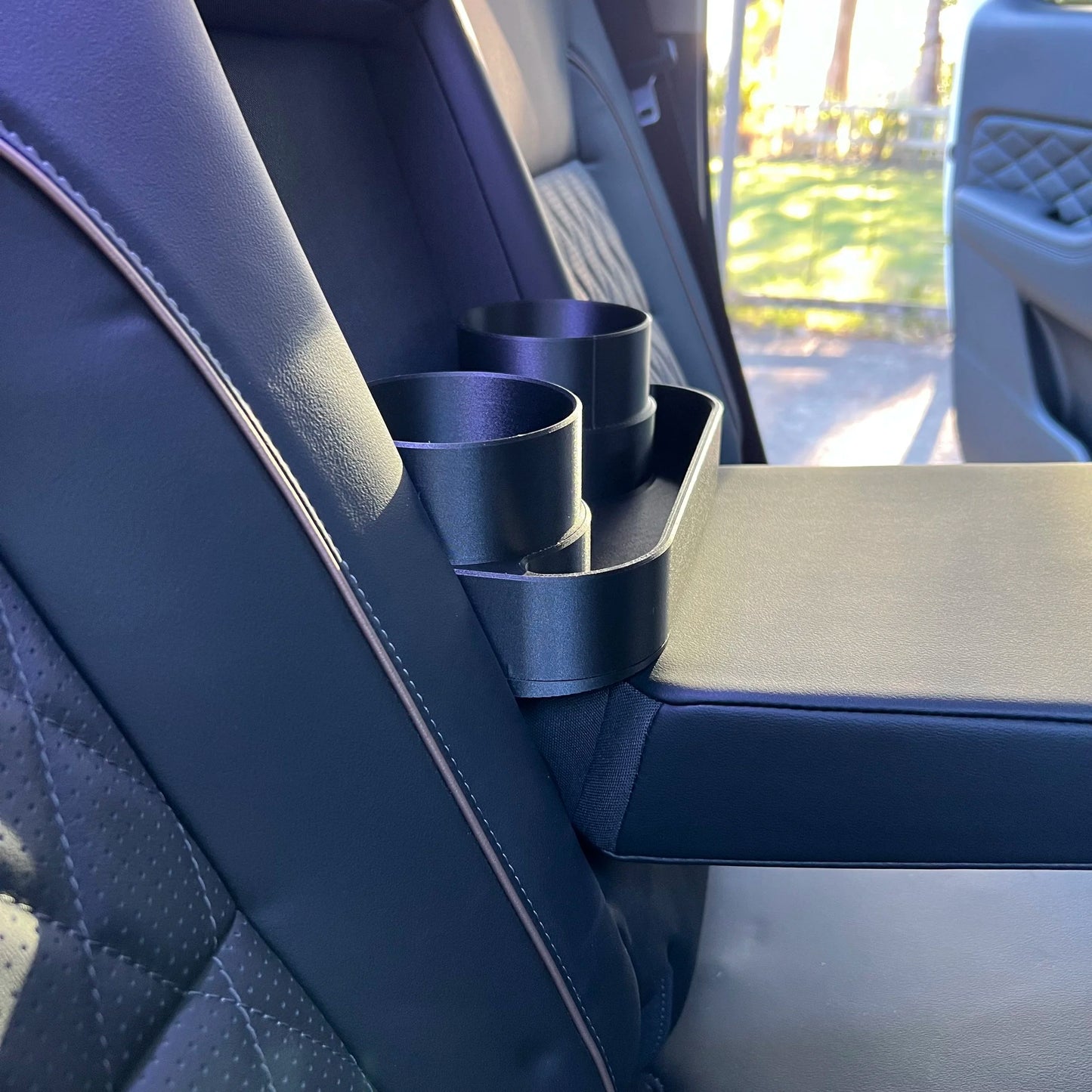 GWM Cannon Rear Seat Cup Holder with Storage – 88mm Dual Holder