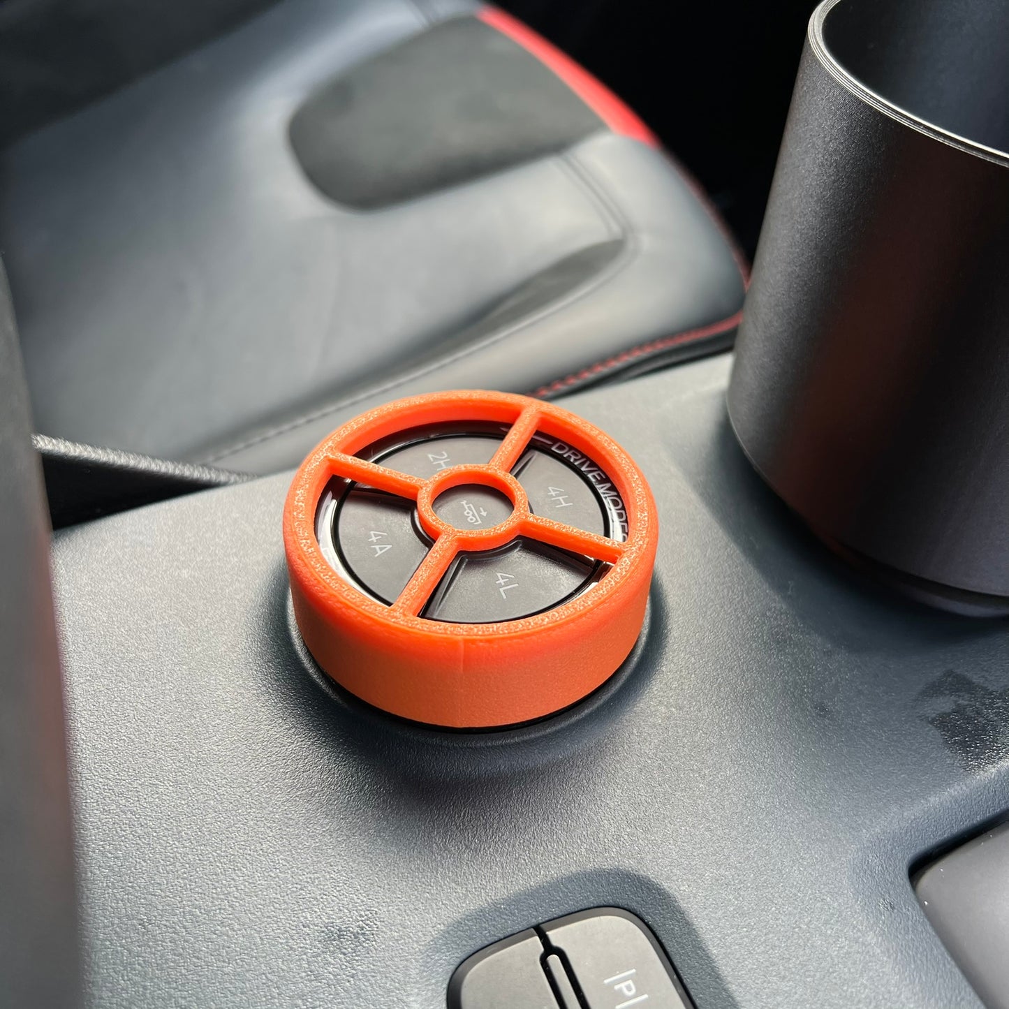 Next Gen Ranger Drive Mode Dial Guard installed | SimuVerse.AU