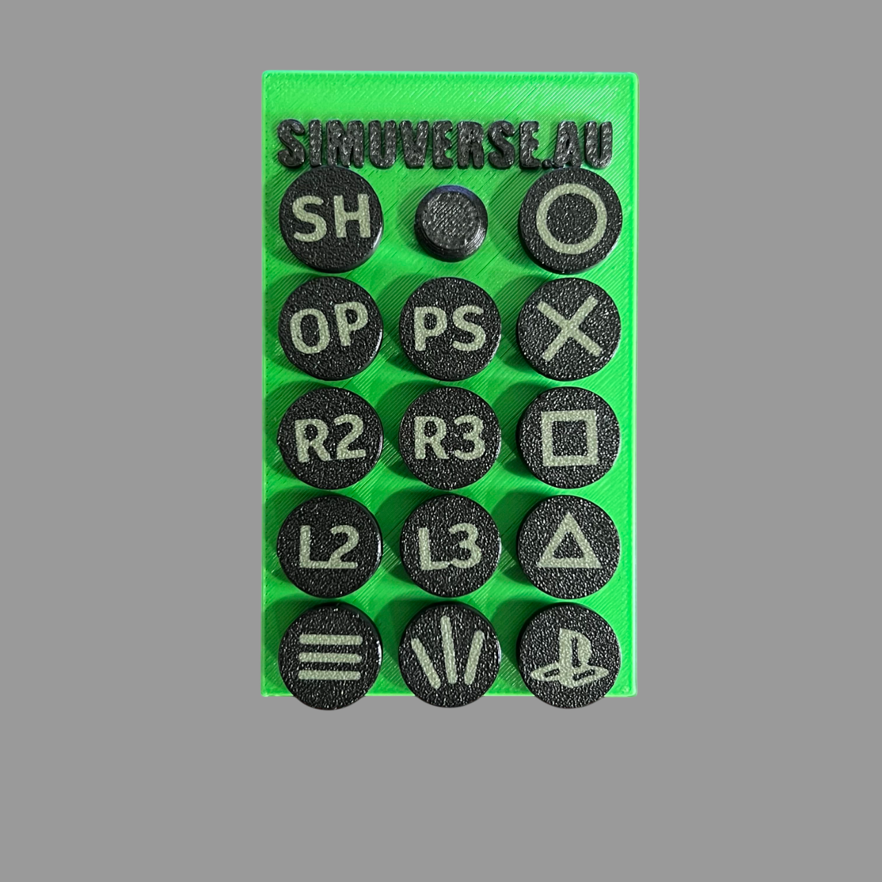 Fanatec PlayStation button caps