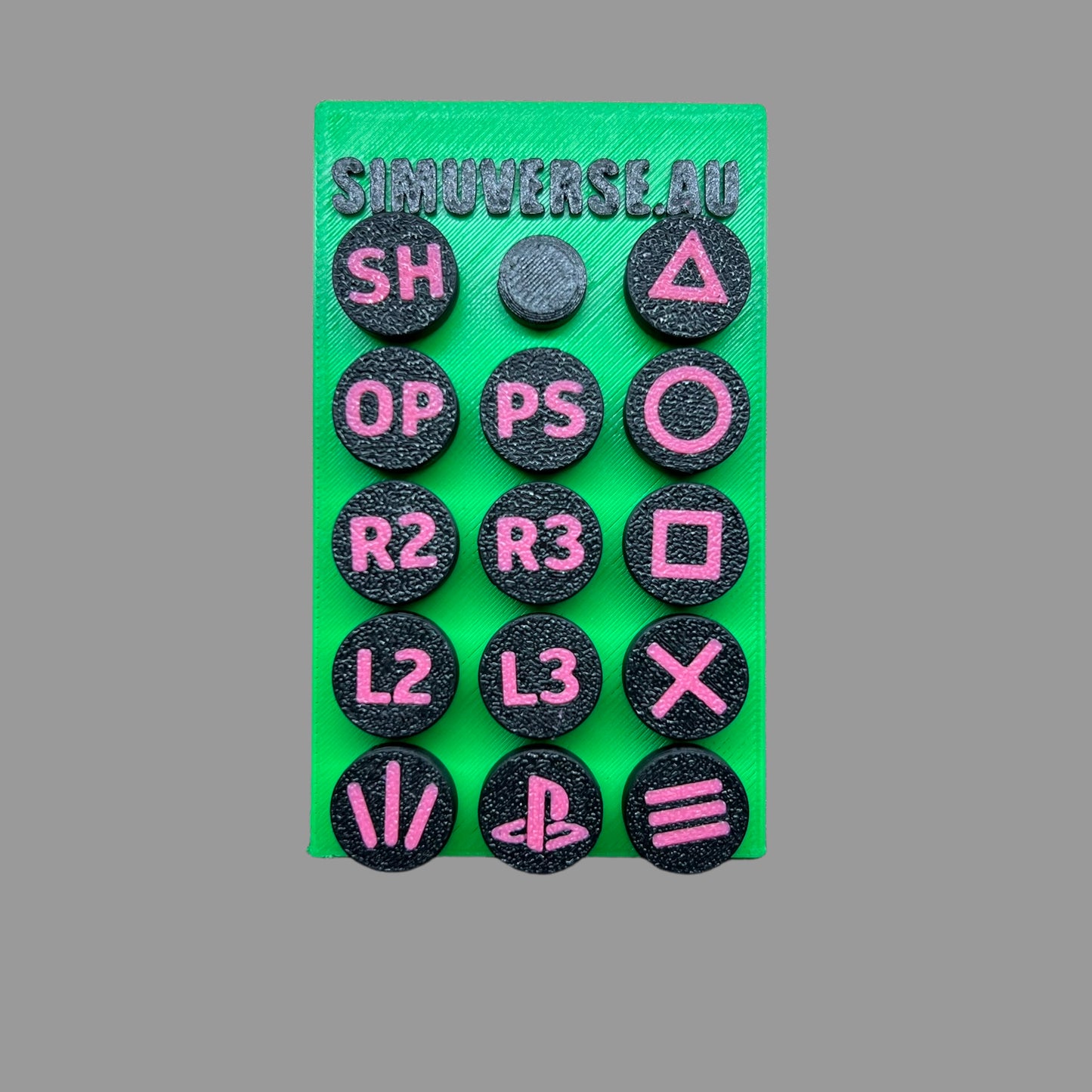 Fanatec PlayStation button caps