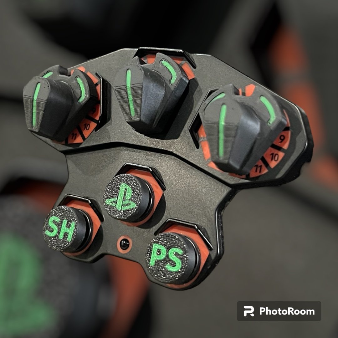 Fanatec Button Cap Pack Formula Wheels