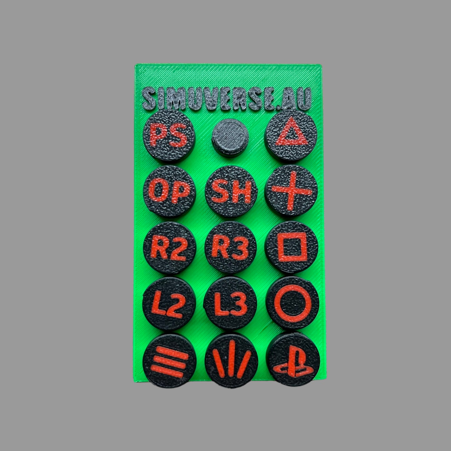 Fanatec PlayStation button caps