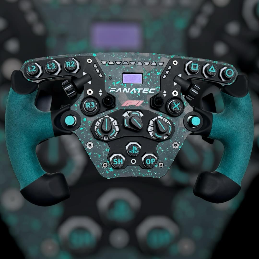 Fanatec Formula Button Cap Pack F1 2023 colour | SimuVerse.AU